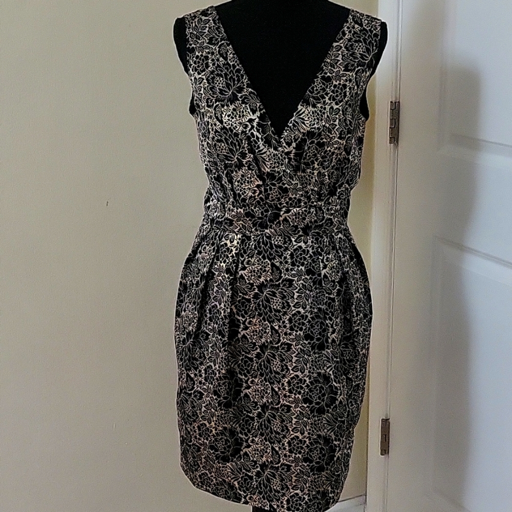 EUC Black and Gold Dress